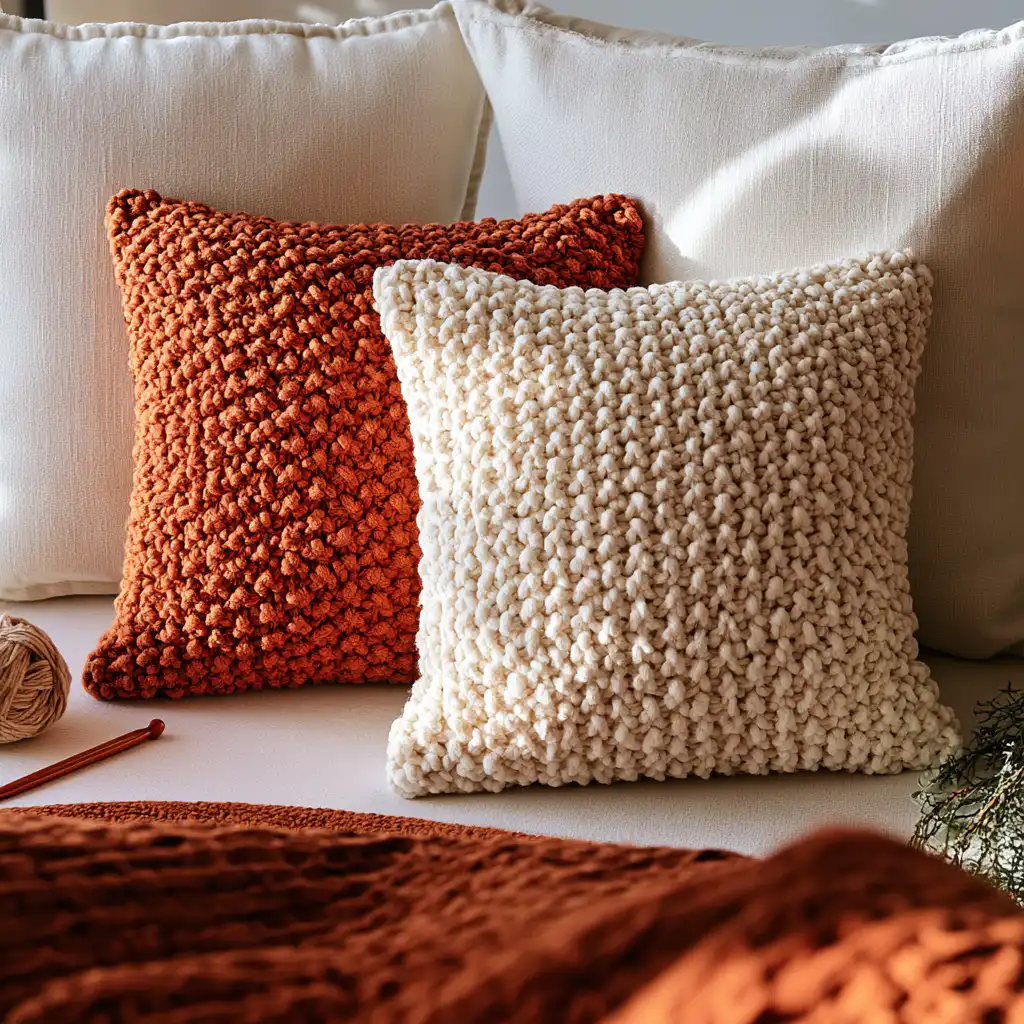 Sweater Weather Pillow: An Easy Crochet Pattern - step by step