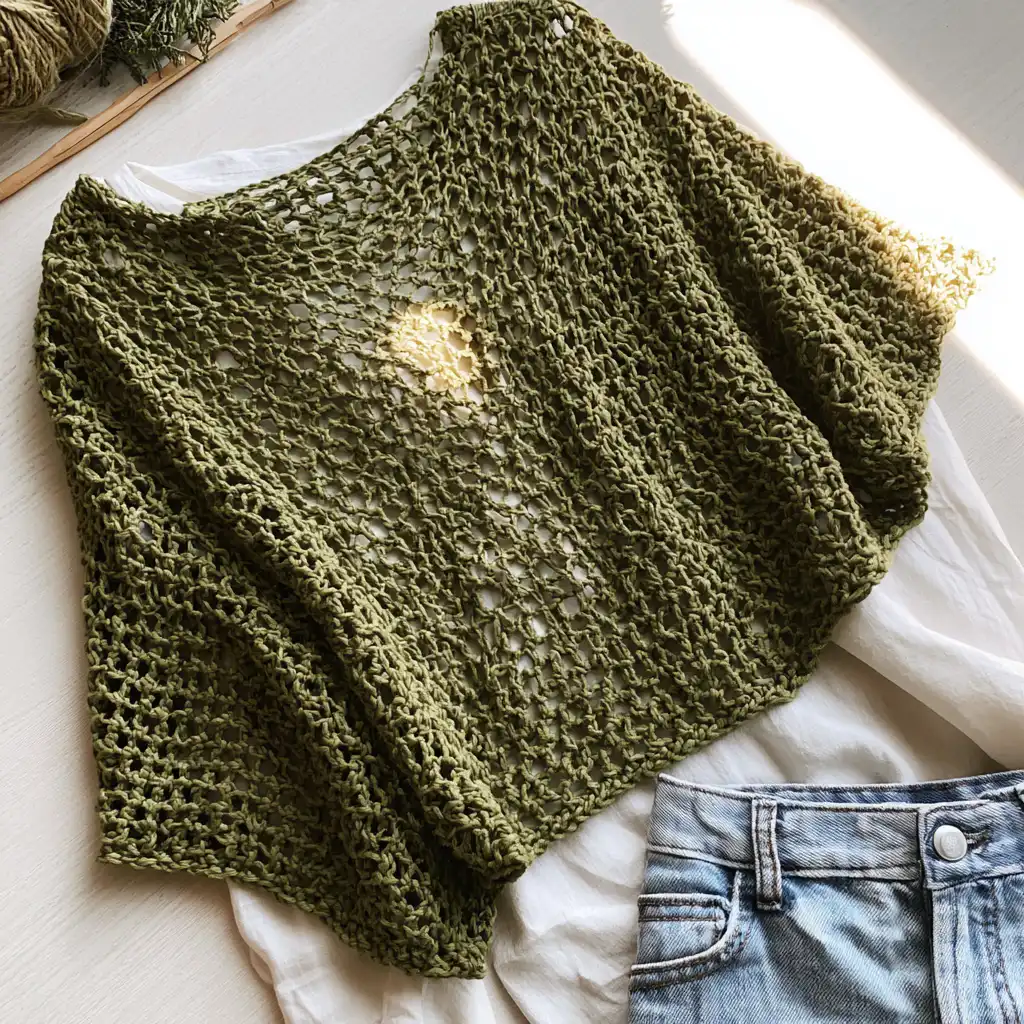 Knit the Easy Breezy Poncho: Two Versions, One Simple Pattern - step by step