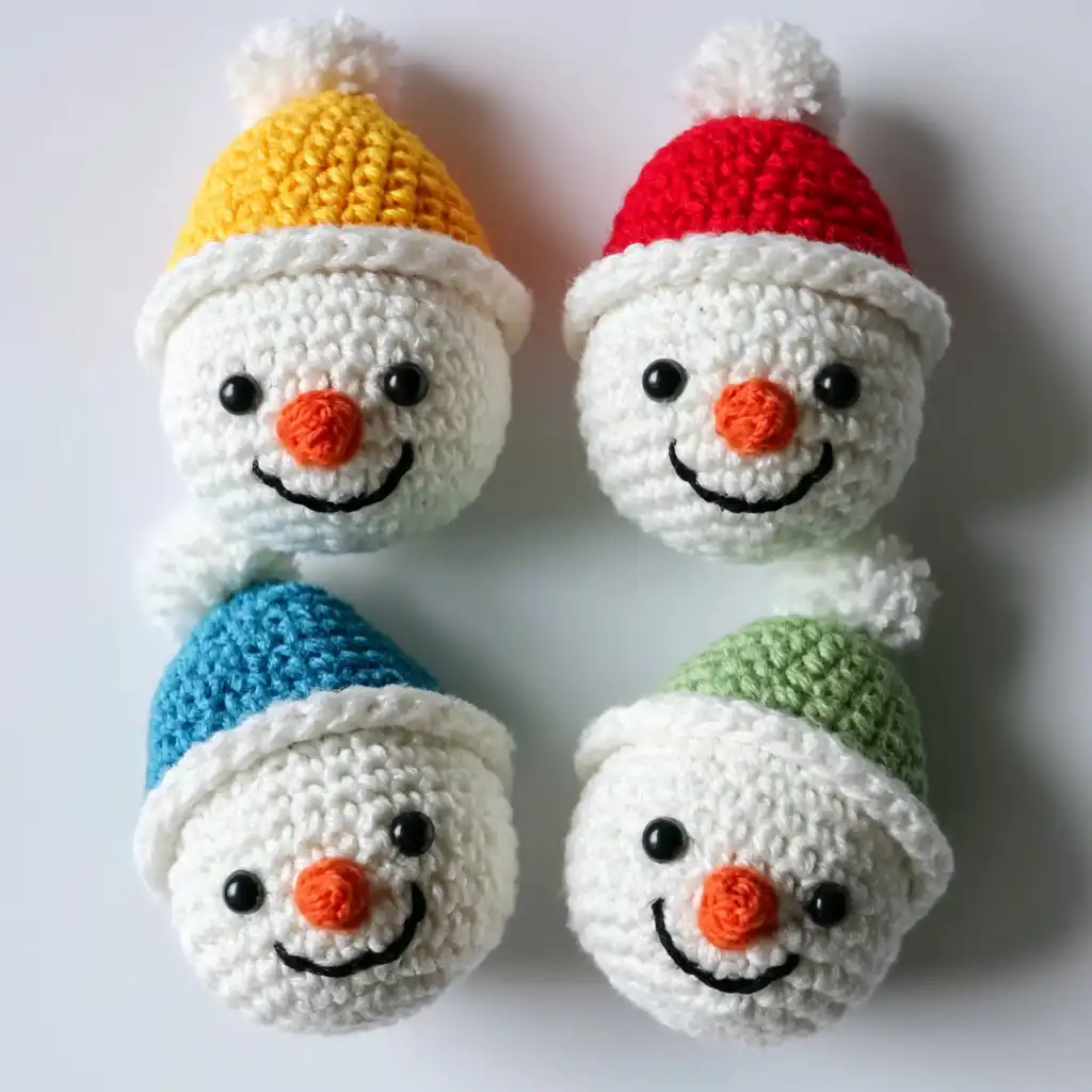 Crochet Your Own Personalized Christmas Ornaments - step by step
