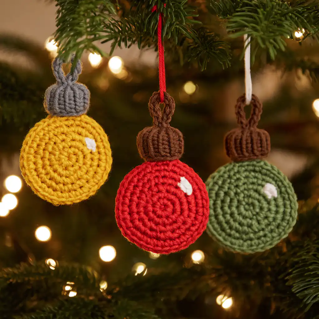 Crochet Christmas Baubles: An Easy DIY Guide