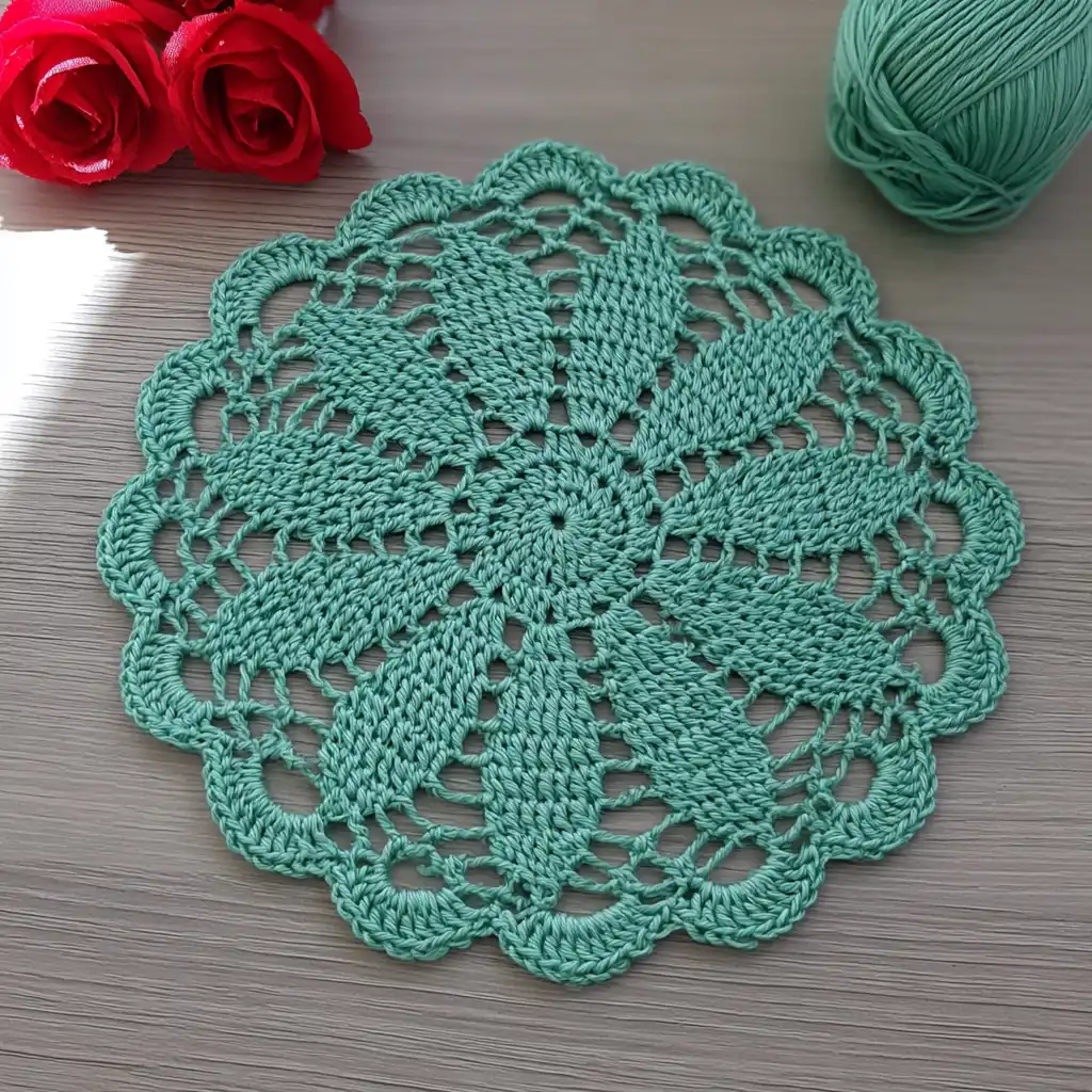 Crafting the Elegant Crochet Lace Doily - step by step